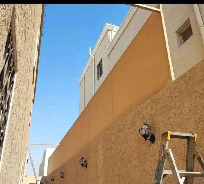 دهان واجهات منازل بالرياض